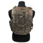 Back view FSBE RP-81MUL tactical vest with MOLLE webbing