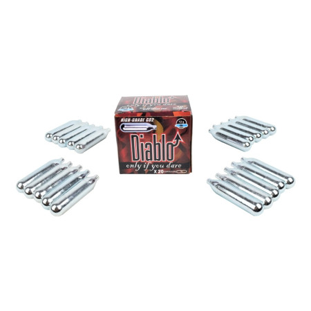 Scatola 20 bombole CO2 12g Win Gun C20 - vista frontale
