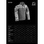 DEFCON 5 COTTON COMBAT SHIRT VEGETATO ITALIANO  D5-3048 VI