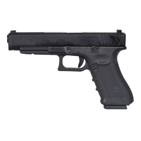 WE G-35 GEN4 gas blowback airsoft pistol metal slide side view