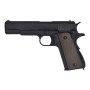 Cybergun Colt 1911A1 Full Metal CG-AP0100 - front view - airsoft pistol 6mm