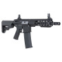 SA-F08 dettaglio paramano M-LOK e slitta 20mm