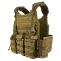 Plate carrier MOLLE SIXMM TAN