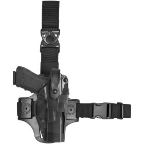 VEGA HOLSTER KIT COSCIALE 2 PUNTI COMPATTO FONDINA DAAT8 ACE SICUREZZA LIVELLO 3 IN POLIMERO NERO VERDE