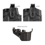 VEGA HOLSTER PROFESSIONAL POLYMER HOLSTER DALR880 ACE DUTY COMBO FOR RDO-TORCH BERETTA APX BLACK