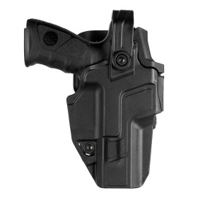FONDINA VEGA HOLSTER DARA880 ACE DUTY AUTO RDO LIVELLO 2 IN POLIMERO BERETTA APX NERO