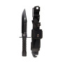 101 INC D80 US ARMY MILITARY KNIFE – STAINLESS STEEL BLADE WITH ABS GREEN SHEATH 455481 BK