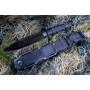 101 INC D80 US ARMY MILITARY KNIFE – STAINLESS STEEL BLADE WITH ABS GREEN SHEATH 455481 BK