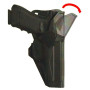 VEGA HOLSTER COMPACT THIGH KIT 2P WITH CAMA X LEVEL 3 POLYMER HOLSTER DCXT8 BLACK