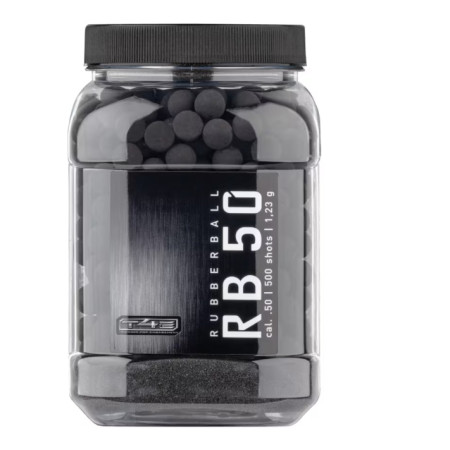 Umarex T4E RUB 50 rubber balls caliber .50 black