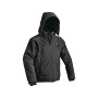 D.FIVE GIACCA INVERNALE URBAN NERA CON CAPPUCCIO REMOVIBILE DF5-526 BK