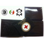VEGA HOLSTER 1WG08 LEATHER WALLET PLATE HOLDER ITALIAN RED CROSS