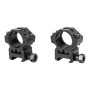 Picatinny 20mm scope rings black