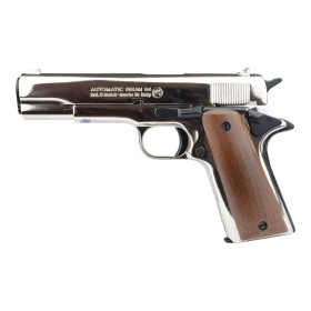 PISTOLA A SALVE SCACCIACANI 96 CALIBRO 9MM PAK NICKEL BR-1505N BRUNI GUNS