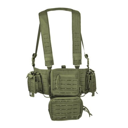 openland rapax mini chest rig 1000d verde od frontale
