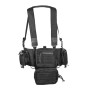 openland mini chest rig rapax nero 1000d laser cut frontale