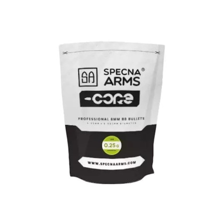 PALLINI SOFTAIR BIODEGRADABILI CORE 0,25G BIANCHI 1Kg SPECNA ARMS SPE-16-021031