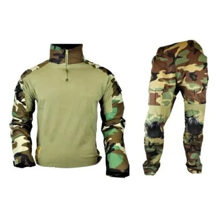 MIMETICA UNIFORME SOFTAIR JS WARRIOR WOODLAND XL JSWAR-W-XL