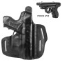 VEGA HOLSTER HN1 FONDINA IN PELLE PANCAKE PER PIEXON JPX2 JPX4 NERA