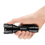 DEFCON 5 TORCIA LED RICARICABILE MACTRONIC NIGHT HUNTER 03 ALTA POTENZA CON ZOOM 1150 LUMENS 3400 mAh MAC-THH0232