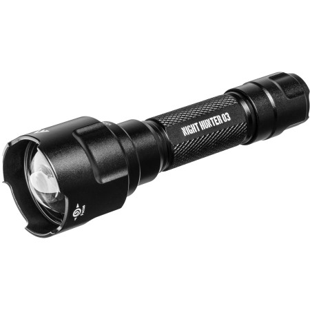 DEFCON 5 LED FLASHLIGHT MACTRONIC NIGHT HUNTER 03 WITH FOCUS AND WIDE RANGE 1150 LUMENS 3400 mAh MAC-THH0232
