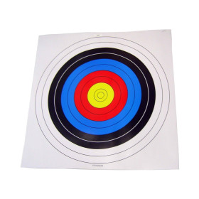 PAPER TARGET SHEET 40X40CM FOR ARCHERY AND SHOOTING 10001