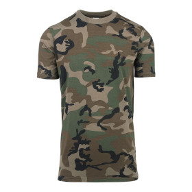 T-SHIRT MANICA CORTA CAMO 100% COTONE 160 GR/MQ 133395 FOSTEE