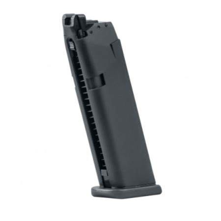 AIRSOFT GAS MAGAZINE 24BB FOR GLOCK 17 GEN.5 COMPATIBLE WITH UMAREX/KWA 2.6457.1