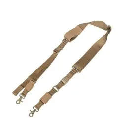 CINGHIA FUCILE SOFTAIR URBEN 1 O 2 PUNTI SGANCIO RAPIDO MOSCHETTONI IN METALLO COYOTE BROWN EM8472B EMERSON