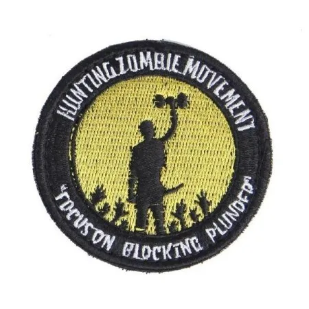 PATCH SURVIVOR HUNTING ZOMBIE MOVEMENT FOCUS ON BLOKING PLUNDER EM9387Y