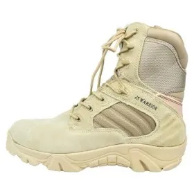 JS WARRIOR MILITARY BOOTS TAN SIZE 41EUR JW-BWT-41 JS WARRIOR MILITARY BOOTS TAN SIZE 41EUR JW-BWT-41