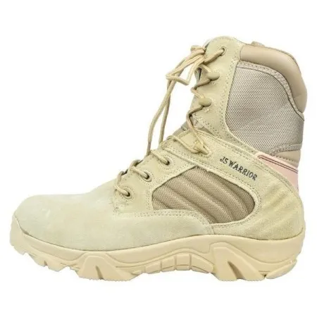JS WARRIOR MILITARY BOOTS TAN SIZE 41EUR JW-BWT-41