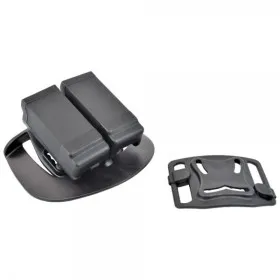 ROYAL DOUBLE GLOCK MAG HOLSTER BLACK HGLCAR-B