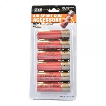 CYMA SHOT-SHELL MAGAZINES 3X10 C-M69