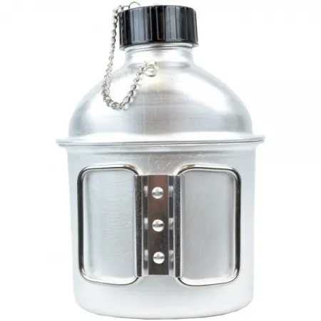 JS-TACTICAL BORRACCIA SOFTAIR  IN ALLUMINIO 1 LITRO CON TAZZA JS-1802