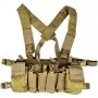 WOSPORT TACTICAL VEST TATTICO SOFTAIR MULTIFUNZIONE TAN WO-VE56T
