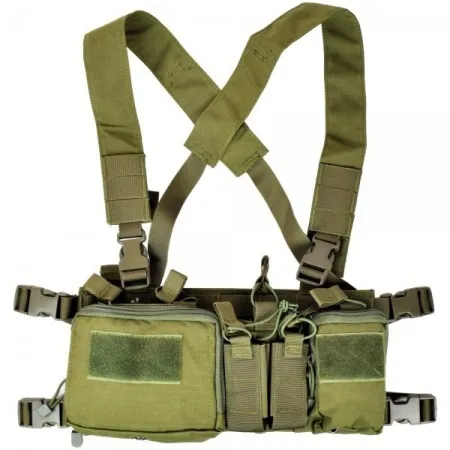 WOSPORT TACTICAL VEST TATTICO SOFTAIR MULTIFUNZIONE OLIVE DRAB WO-VE57V