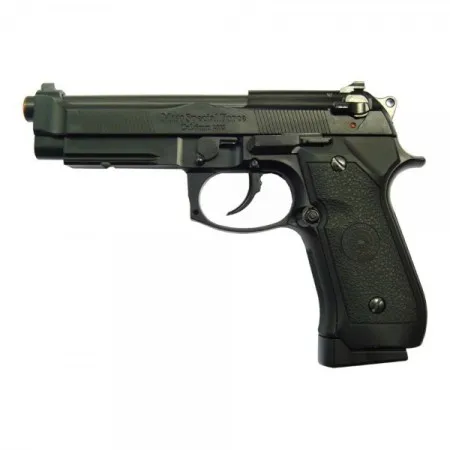 HFC PISTOLA A CO2 SCARRELLANTE HALF METAL NERO (CO 190B)