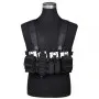 EMERSON GEAR D3CR TACTICAL VEST SOFTAIR CHEST RIG NERO EM7442B