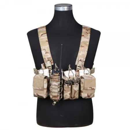 EMERSON GEAR D3CR TACTICAL VEST SOFTAIR CHEST RIG MULTICAM ARID EM7442MCAD