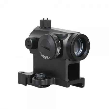 BIG DRAGON TACTICAL  QD RED DOT BLACK BD-5128