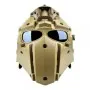 EMERSONGEAR MASCHERA RONIN FAN FULL FACE TAN (BD-6646T)