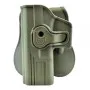 FONDINA PISTOLA SOFTAIR RIGIDA ESTRAZIONE RAPIDA PER MANCINI SERIE GLOCK OLIVE DRAB WO-GB42LV WOSPORT