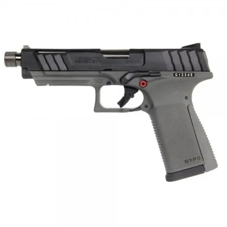 GAS PISTOL GTP9 BLACK/GREY GG-GTP9G G&G ARMAMENT GAS-GPM-T9B-ABB-ECM