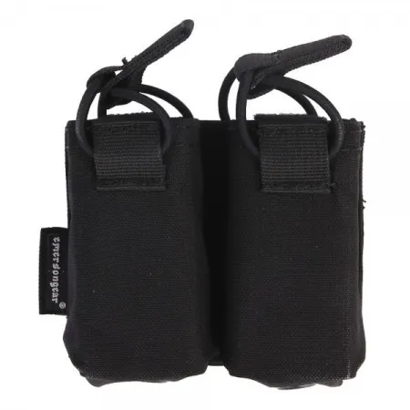 EMERSONGEAR TASCA SOFTAIR PORTA CARICATORE PER PISTOLA DOPPIA NERA EM6374-B