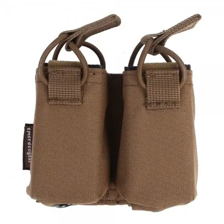 EMERSONGEAR TASCA SOFTAIR PORTA CARICATORE PER PISTOLA DOPPIA COYOTE BROWN EM6374-CB