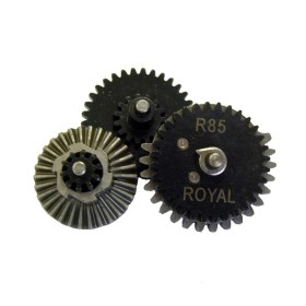 Set ingranaggi metallo rinforzati rapporto 16:1 per GearBox V2-V3, marca  Big Dragon BIG DRAGON, Accessori softair, Ricambi Softair, Ricambi  interni gear-box