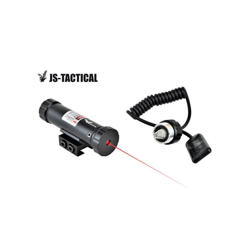 JS-Tactical puntatore laser rosso e doppio attacco