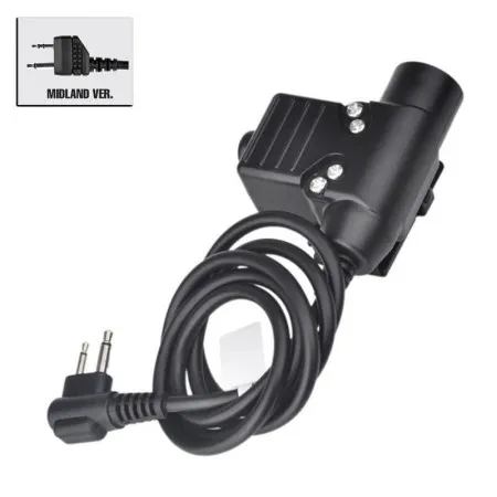 Z-TAC MIDLAND PTT CONNECTOR EL-Z113