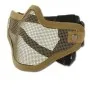 WOSPORT STEEL MESH MASK TAN KR001T